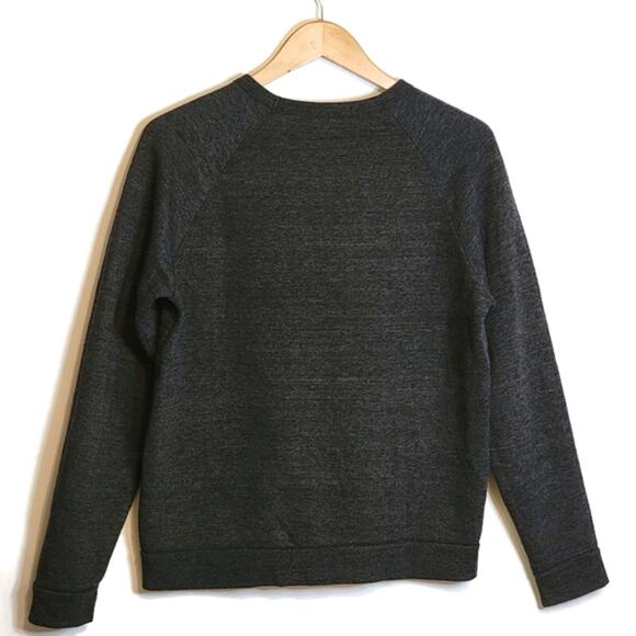 Marine Layer Navan Graphic Crew Neck Gray Sweatshirt Long Sleeve Casual Size M - Picture 6 of 10